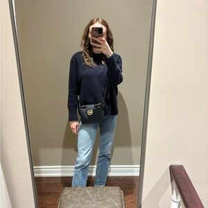 Navy Crossbody Micheal Kors Bag